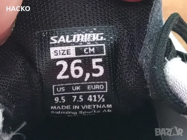 Salming Greyhound Номер 41 1/3 Стелка 26.5 см. 100% Оригинални Внос от Англия, снимка 10 - Маратонки - 54150006