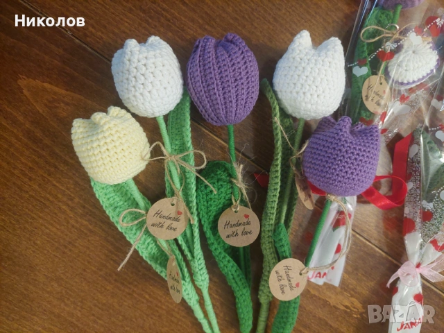 8-ми Март, Св. Валентин - подаръчета и цветя, снимка 2 - Изкуствени цветя - 53227965