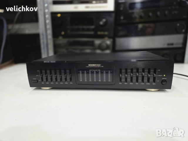 Soundwave Q-1300 – графичен еквалайзер за истински контрол! 🎚️🎶
