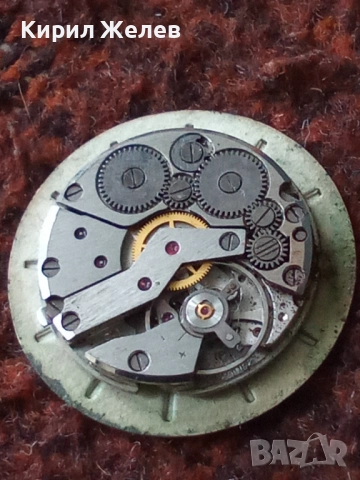 Механизъм с циферблат от стар ръчен часовник 52122, снимка 7 - Мъжки - 52264212