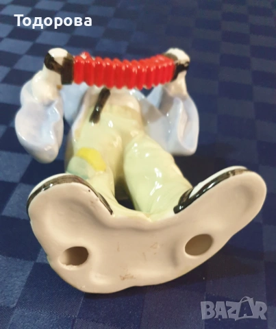 Порцеланова фигура на Клоун, снимка 5 - Антикварни и старинни предмети - 54007878