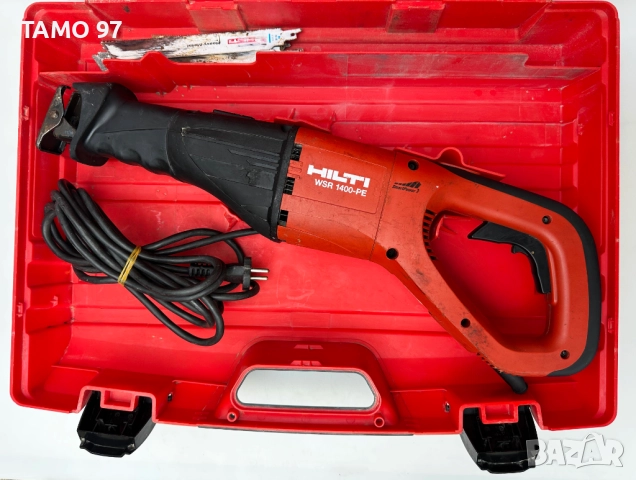 Hilti WSR 1400-PE - Мощен саблен трион 1400W с обороти!, снимка 2 - Триони и циркуляри - 52861384