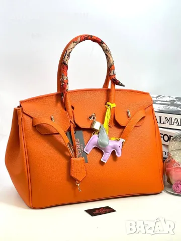 Топ изработка Hermes Birkin кожа 35см, снимка 2 - Чанти - 55959025