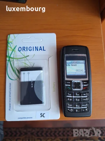 Nokia 1600+нова батерия 