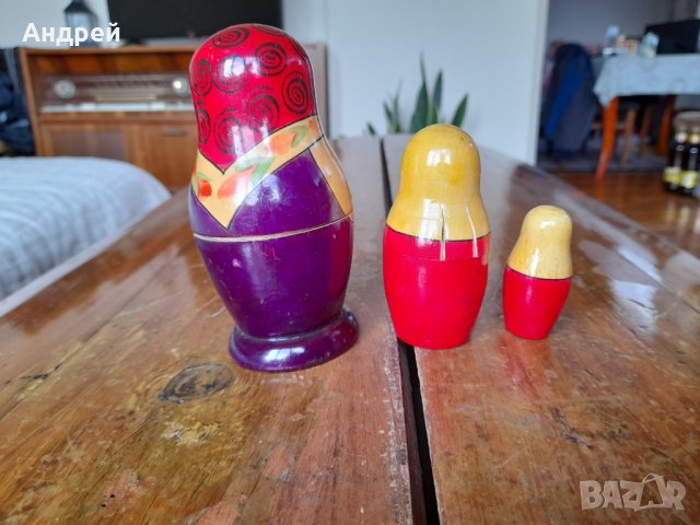 Стара матрьошка,матрьошки #45, снимка 4 - Колекции - 42499149