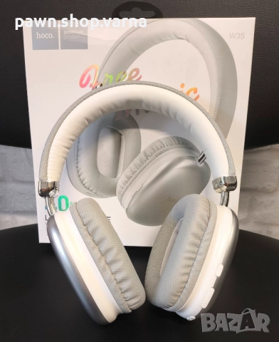 Нови безжични слушалки Hoco W35 – Silver, снимка 2 - Безжични слушалки - 51623880