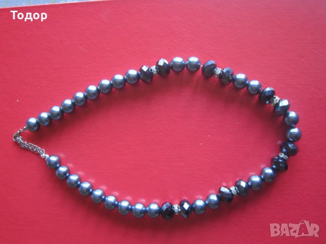 Старинно колие гердан с камъни 3