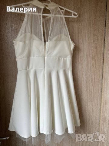 Бяла рокля, снимка 4 - Рокли - 40448191
