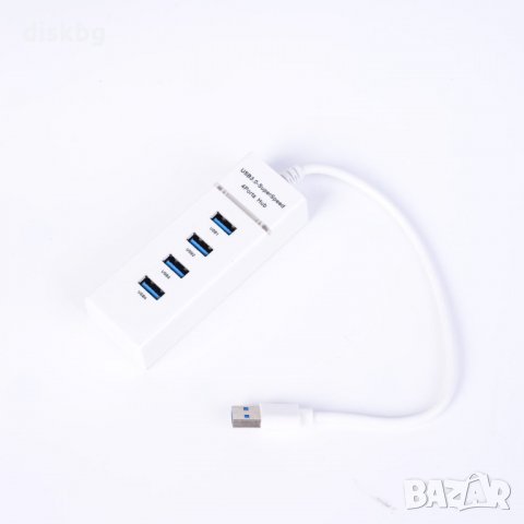 Нов хъб HUB 3.0 USB 4 порта, HUB 3.0 USB