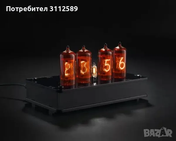 Лампов Никси електронен часовник 