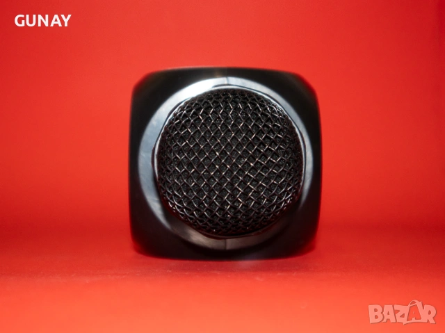 Tuxun Безжичен Bluetooth Караоке Микрофон с Говорител, LED Светлини и Сменяема Батерия 18650, снимка 7 - Микрофони - 54270662