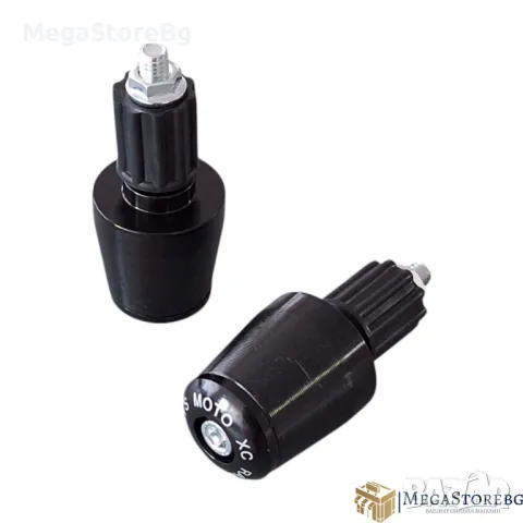 Краш тапи за мотор, мотоциклет - PA853 2 БР/К-Т - Черни, снимка 1