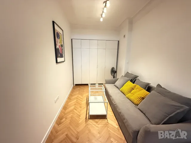 Свеж двустаен с частно дворче до НДК – обзаведен тип Airbnb / Дългосрочно, снимка 2 - Апартаменти - 56246965