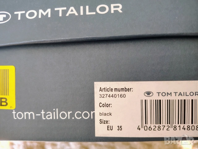 Детски сандaли Tom Taylor за момиче, размер 35, снимка 4 - Детски сандали и чехли - 54099507
