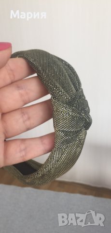 Чисто Нова Диадема Красива Ефектна Модерна Златиста Тип Тюрбан с гривничка по желание, снимка 17 - Аксесоари за коса - 42329469