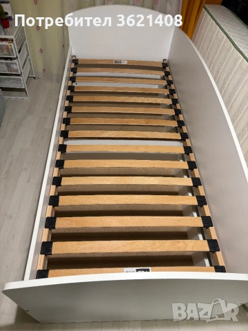 Детско легло с чекмеджета + гардероб  комплект, снимка 4 - Мебели за детската стая - 54058798