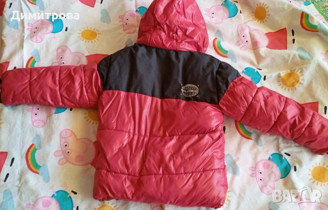 Зимно яке на Джордж размер 5-6г 116, снимка 4 - Детски якета и елеци - 51920357