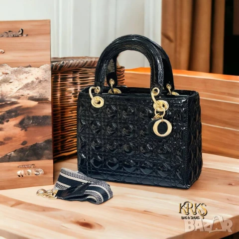 чанти 𝗖𝗛𝗥𝗜𝗦𝗧𝗜𝗔𝗡 𝗗𝗜𝗢𝗥 𝗟𝗔𝗗𝗬 𝐌𝐄𝐃𝐈𝐔𝐌 ➡️𝟮𝟯 𝗖𝗠 ⬆️𝟮𝟬 𝗖𝗠 , снимка 15 - Чанти - 51423803