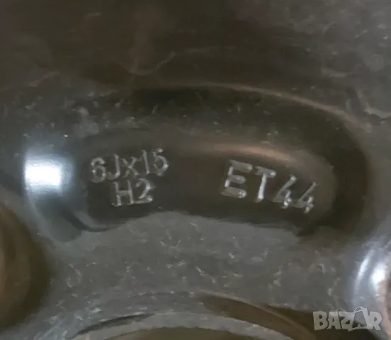 Резервна гума Mitsubishi Space Star 1998-2006г.(15-ка 6J×15 H2 ,ET44), снимка 4 - Гуми и джанти - 48684095