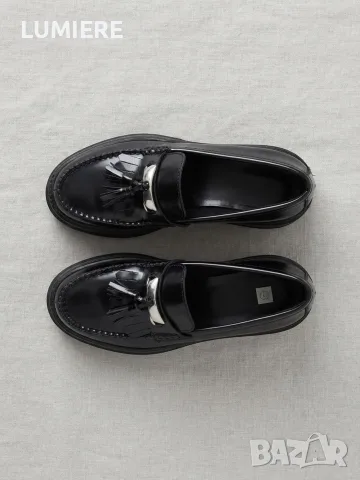 Черни лоуфъри ZARA
