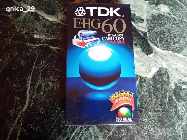 TDK E-HG 60 /2/ видео касета, снимка 2 - Други жанрове - 54216191