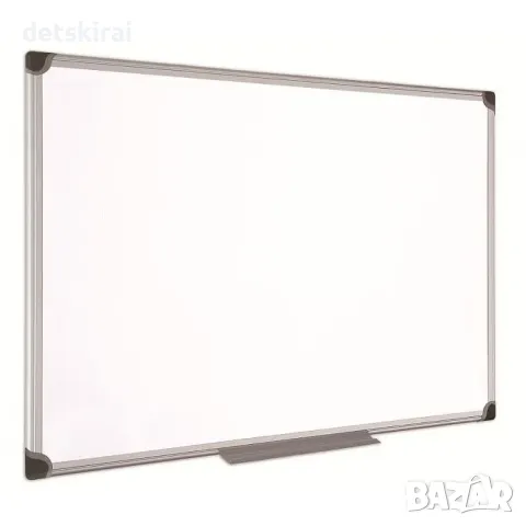 БЯЛА ДЪСКА МАГНИТНА С АЛУМИНИЕВА РАМКА 60/90см 