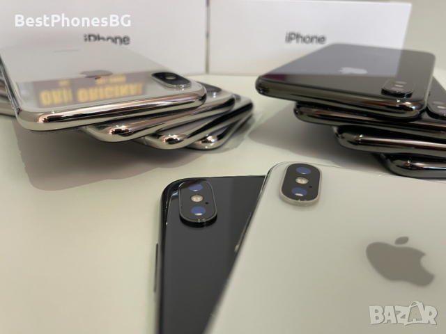 Apple iPhone X 256GB - 6 месеца ГАРАНЦИЯ + ПОДАРЪЦИ / ЛИЗИНГ