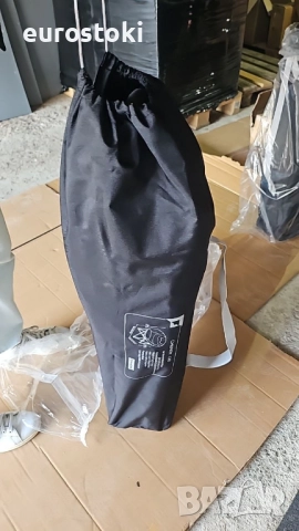 KingCamp Moon Chair, сгъваем къмпинг стол, здрав, подплатен с поставка за чаши. Сиво-черно , снимка 9 - Къмпинг мебели - 52632729