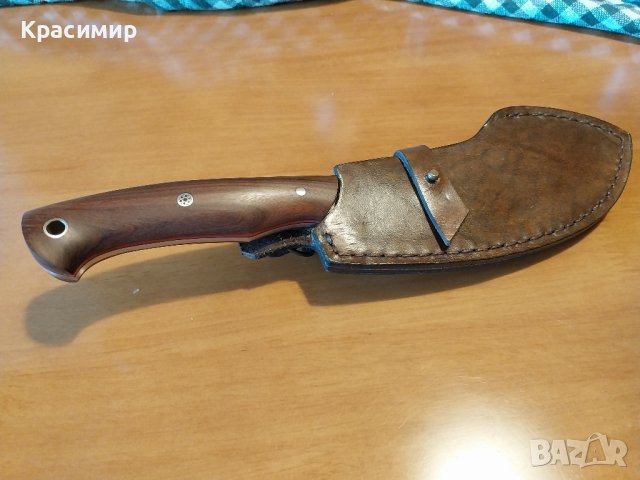  Нож Аладин от неръждаема стомана N690CO, снимка 4 - Ножове - 44226070