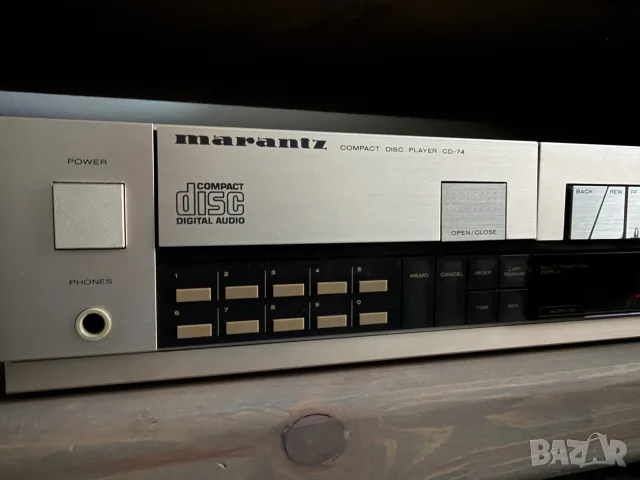 Marantz CD-74 CD74 CD 74 TDA1540, снимка 3 - Аудиосистеми - 55713364