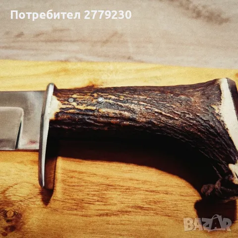 Ловен масивен нож Нов, част колекция , снимка 7 - Ножове - 49863995
