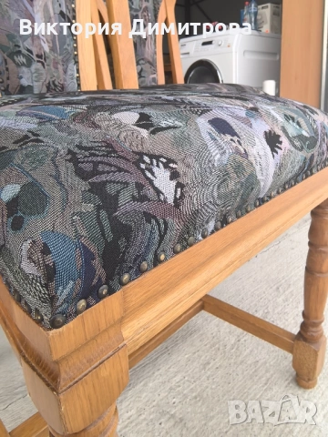 Комплект от 6 трапезни стола , снимка 8 - Столове - 53088188