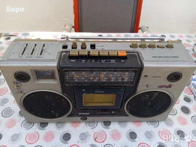 JETSTAR 872-601 /1978г Радиокасетофон, снимка 6 - Радиокасетофони, транзистори - 38807518