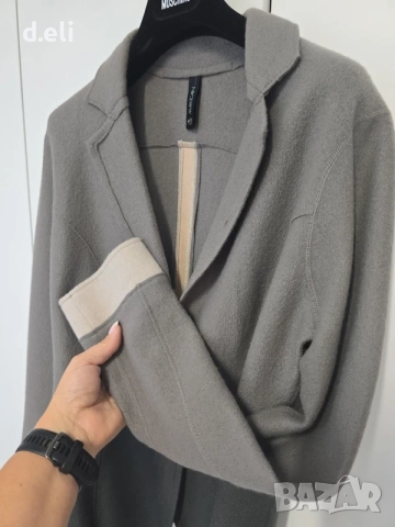 Marc Cain Original Size XL/ Intimissimi Size L 100% Коприна Издължена риза, снимка 7 - Ризи - 50056611