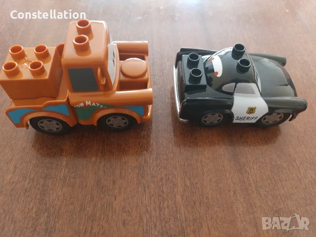 Играчки Disney Cars (Колите) - Mater (Матю) и Sheriff, снимка 2 - Коли, камиони, мотори, писти - 56012595