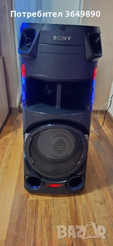 кареоке колона SONY перфектно състояние, снимка 4 - Тонколони - 52517444