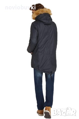 ✅НОВИ Мъжки зимни дълги якета с качулка Top Secret в 3 цвята - M/L/XL/2XL , снимка 10 - Якета - 42726543