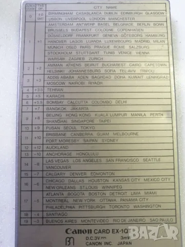 Ретро калкулатор Canon EX-1, снимка 7 - Друга електроника - 47922477