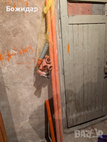 PVC тръби Ф40 и колена, дъги , тройници, снимка 2 - Строителни материали - 52650286