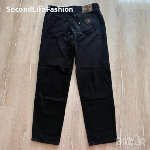 Дънки Humphrey And Brothers Joker, ежедневни черни дънки W40 L36 винтидж , снимка 8 - Дънки - 53020316