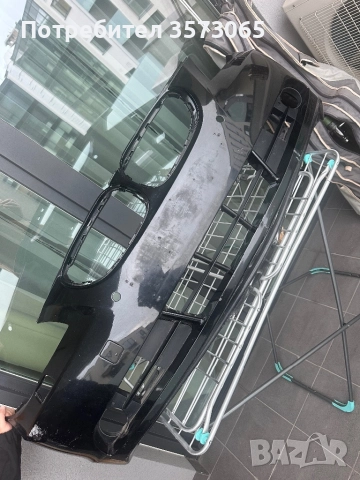 Предна броня за е60/61 преди фейс, снимка 2 - Части - 52298861