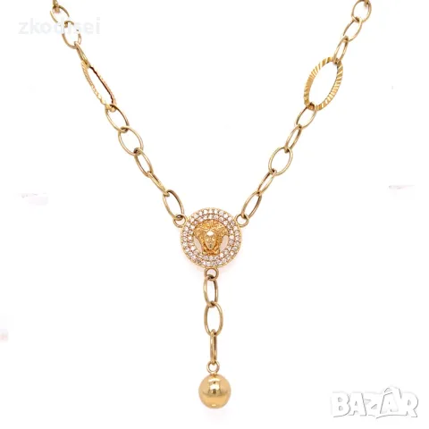 Златно колие 7,61гр. 49см. 14кр. проба:585 модел:29925-1, снимка 1