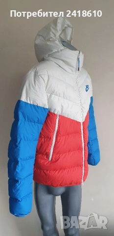 Nike Windrunner Down Mens Jacket Size M ОРИГИНАЛ! Зимно пухено Яке!, снимка 4 - Якета - 53877225