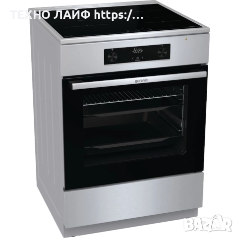 Готварска печка с индукционни котлони GORENJE GEIT6C60XPG, 71 л., снимка 10 - Печки, фурни - 51596016