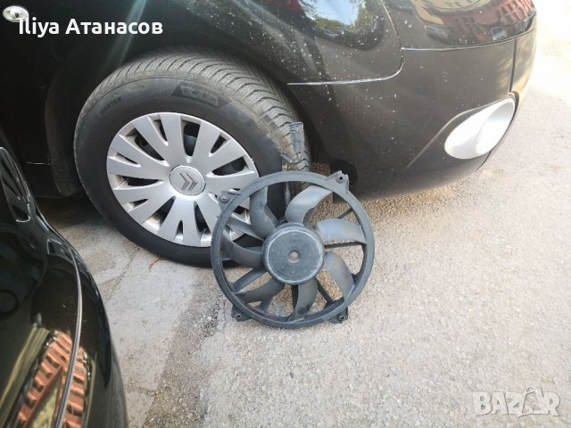 Вентилатор, перка, Ел. Двигател за охлаждане радиатор климатик Citroën Ситроен 1.6 HDI Пежо Peugeot , снимка 2 - Части - 36850846
