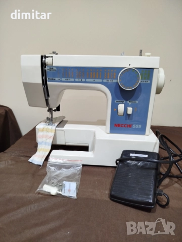 Метална шевна машина NECCHI 559 -21ПРОГРАМИ , снимка 2 - Шевни машини - 52320425
