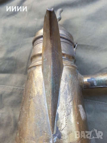 Османски чайник кафеник ибрик  , снимка 5 - Антикварни и старинни предмети - 53275003