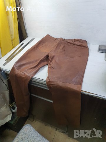 Кожен Панталон - Естествена Кожа Размер Л, снимка 2 - Панталони - 39213635