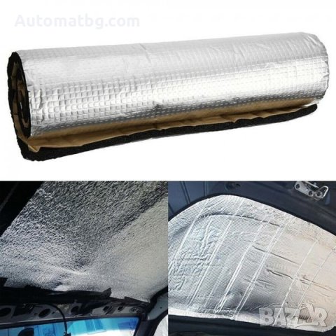 Универсално шумоизолиращо фолио Automat, За МПС, Заведения 100х500см, снимка 15 - Аксесоари и консумативи - 42783562