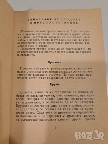 Стара българска книга „Сладка и ликьори – 111 рецепти“ | Консервиране на плодове, снимка 3 - Други - 52058555